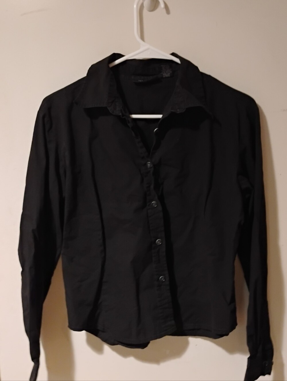 The Limited Black Button-Down Shirt